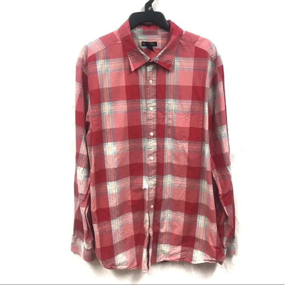 BF104 Gap Jeans Classic Fit Button Shirt XL